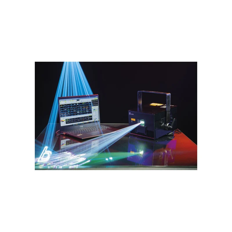 Showtec Solaris 5.5 Laser RGB a potenza elevata con Pangolin FB4