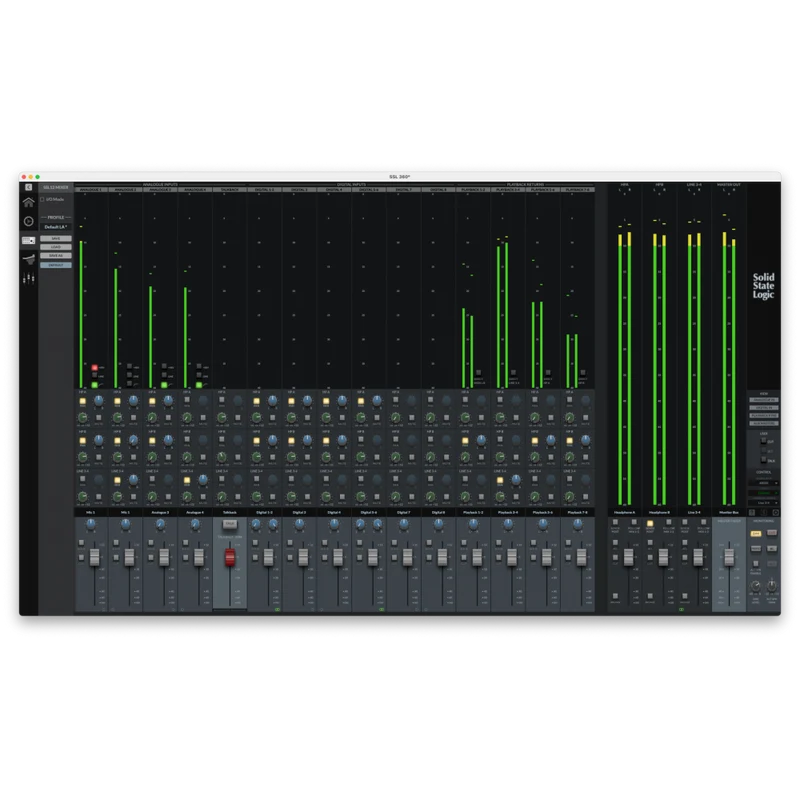 Solid State Logic SSL 12 Scheda Audio Usb