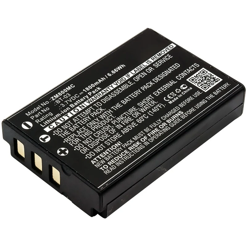 ZOOM BT-03 - batteria ricaricabile agli ioni di litio per Q8