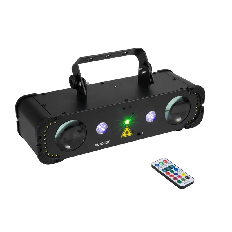EUROLITE LED Compact Multi FX barra led laser e UV