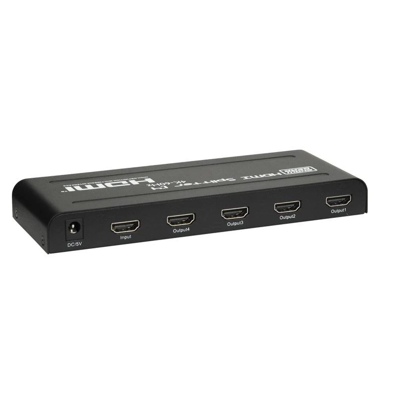 Showgear HDMI 2.0 Splitter 1 in 4 out