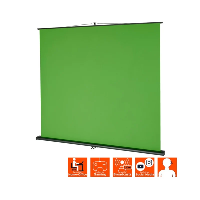 Celexon Mobile Lite Chroma Key Green Screen 150 x 200 cm