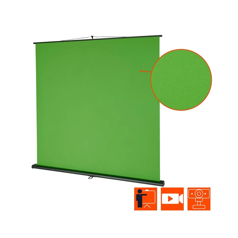 Celexon Mobile Lite Chroma Key Green Screen 150 x 200 cm