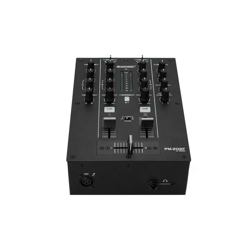OMNITRONIC PM-202F 2-Channel DJ Mixer con Filter e Bluetooth