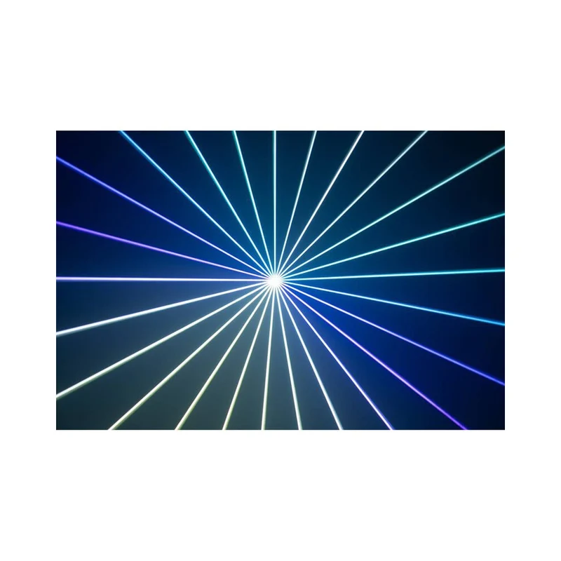 Laserworld 24,000 mW powerful semi-professional pure diode laser, ShowNET multi-control mainboard, DMX control, ILDA port