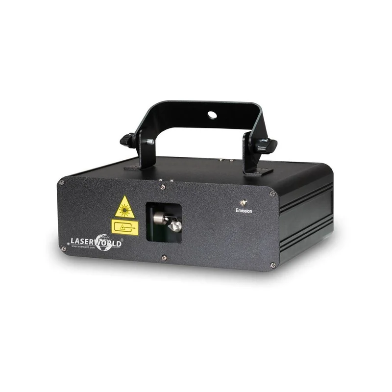 Laserworld 400 mW multi-color and bright white laser, easy Plug & Play setup, DMX control, beam, wave and tunnel effects