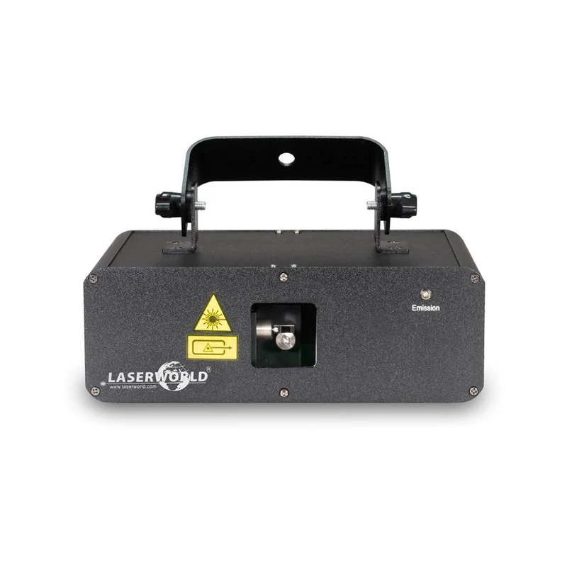 Laserworld 400 mW multi-color and bright white laser, easy Plug & Play setup, DMX control, beam, wave and tunnel effects