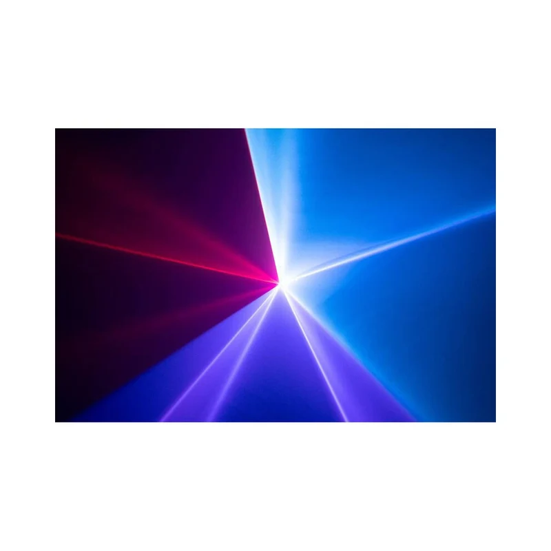 Laserworld 400 mW multi-color and bright white laser, easy Plug & Play setup, DMX control, beam, wave and tunnel effects