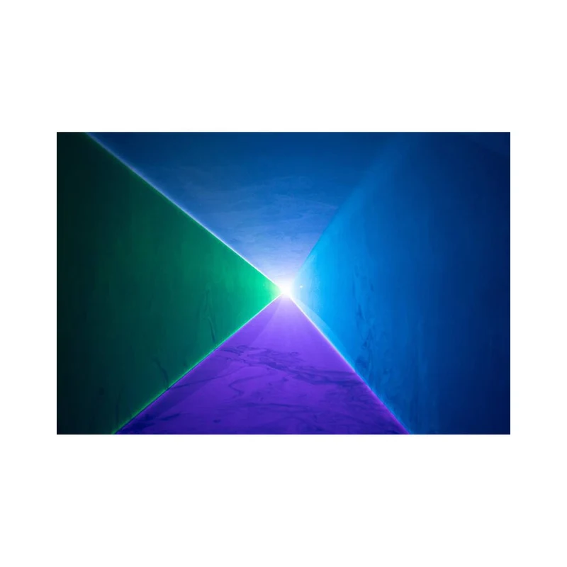 Laserworld 400 mW multi-color and bright white laser, easy Plug & Play setup, DMX control, beam, wave and tunnel effects