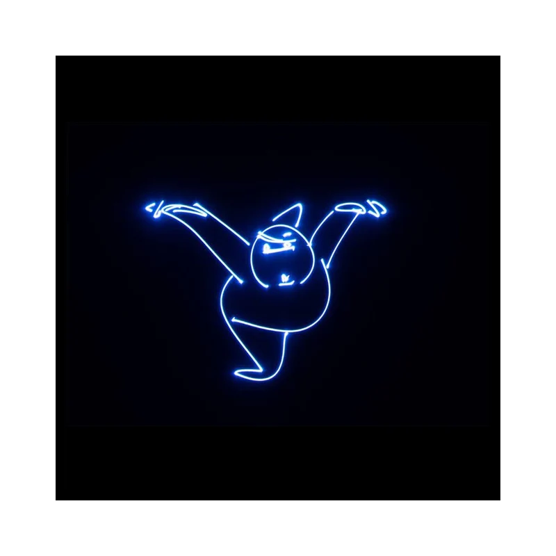 Laserworld 400 mW multi-color and bright white laser, easy Plug & Play setup, DMX control, beam, wave and tunnel effects