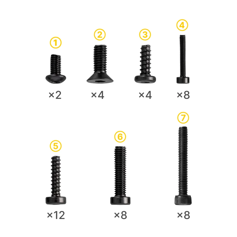 Screw Set for Snapmaker U1
