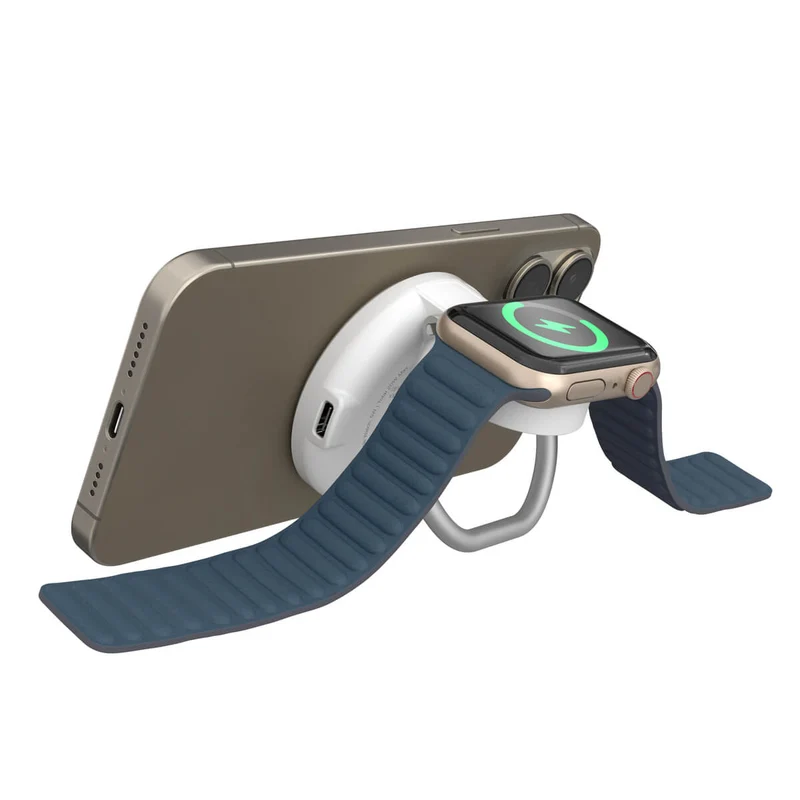 Support de charge magnétique HyperJuice Qi2 2-en-1