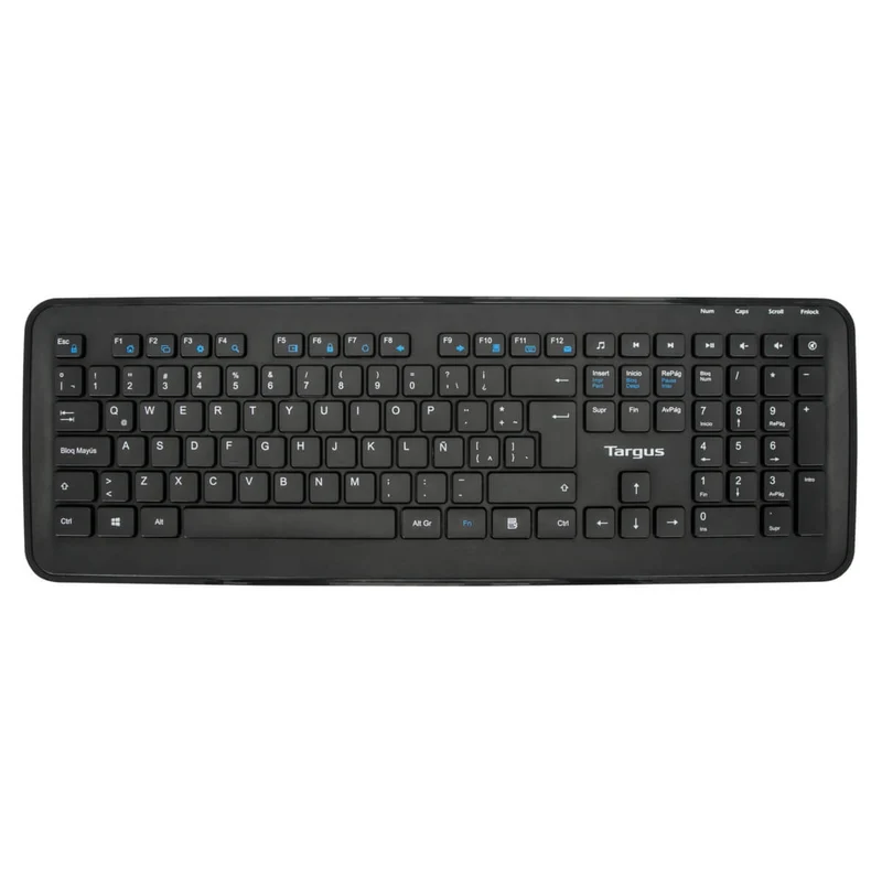 Targus® KM610 Wireless Keyboard and Mouse Combo - Noir (Espagnol)