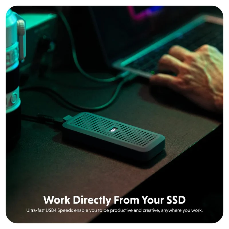 Boîtier SSD HyperDrive Next USB4 NVMe