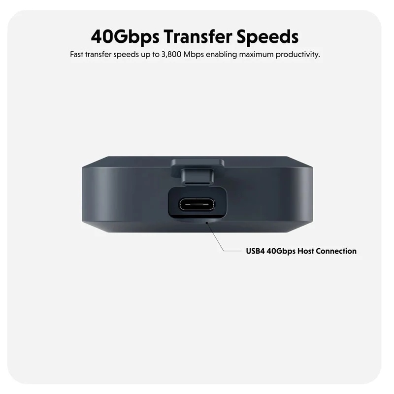 Boîtier SSD HyperDrive Next USB4 NVMe