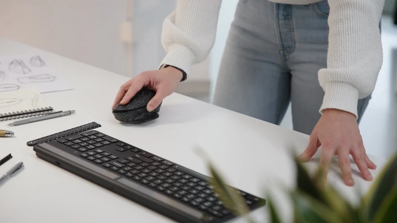 Souris ErgoFlip™ EcoSmart™