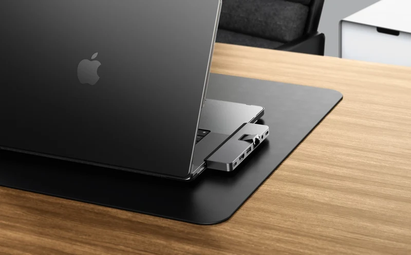Hub USB-C DUO PRO 7-en-2 - Gris
