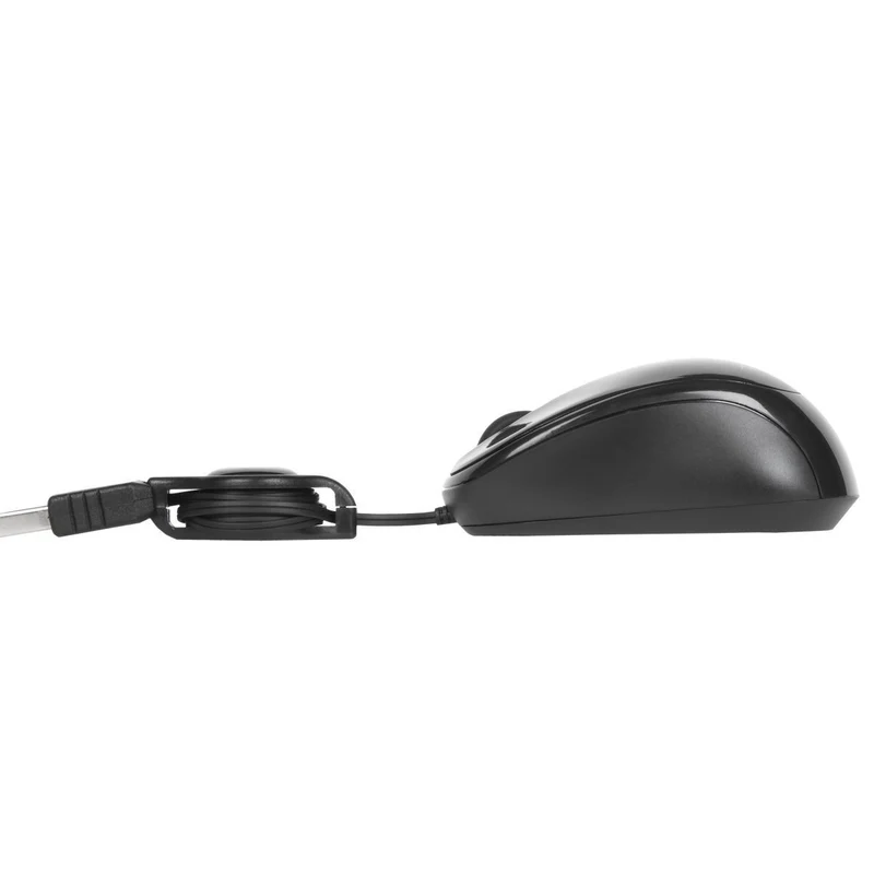 Souris de voyage Blue Trace compacte - Noir