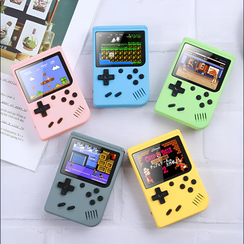 Spielkonsole Handheld Konsole Retro Spiele Tragbar