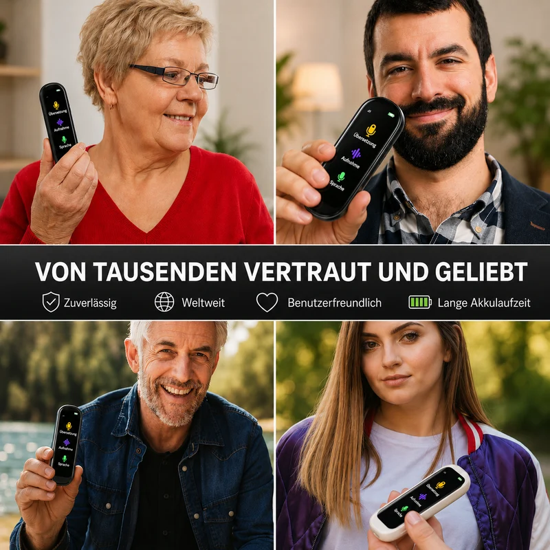 Übersetzer Sprachübersetzer Tragbarer KI Textscanner Stift