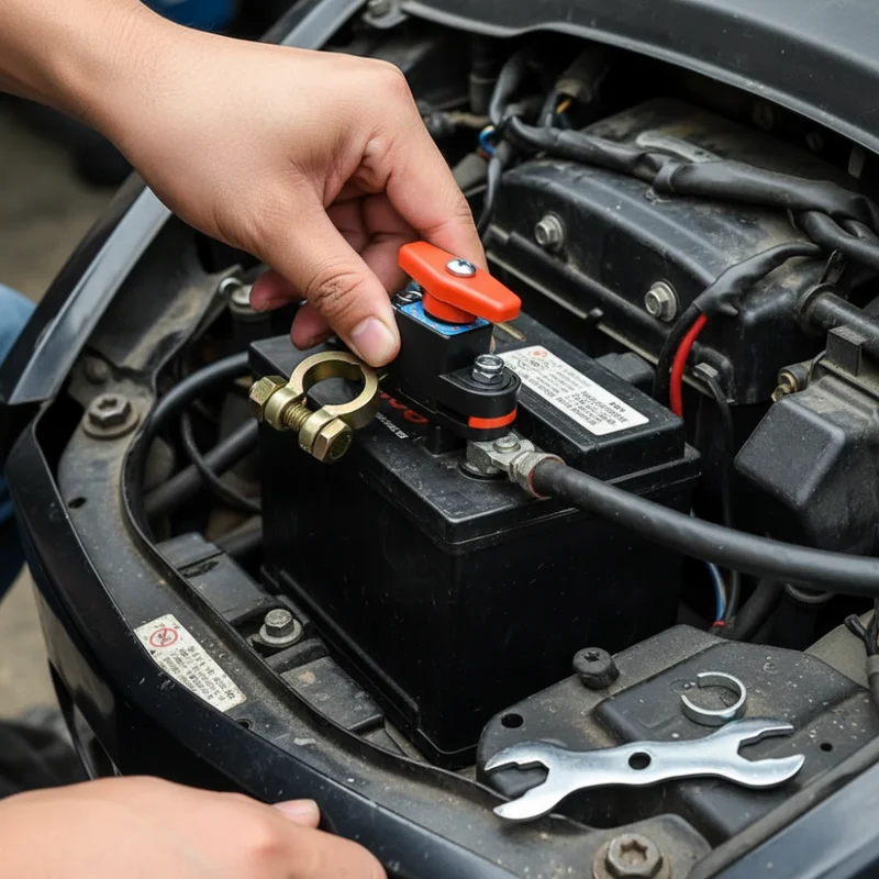 Batterietrennschalter Fahrzeuge Sicher Zuverlässig