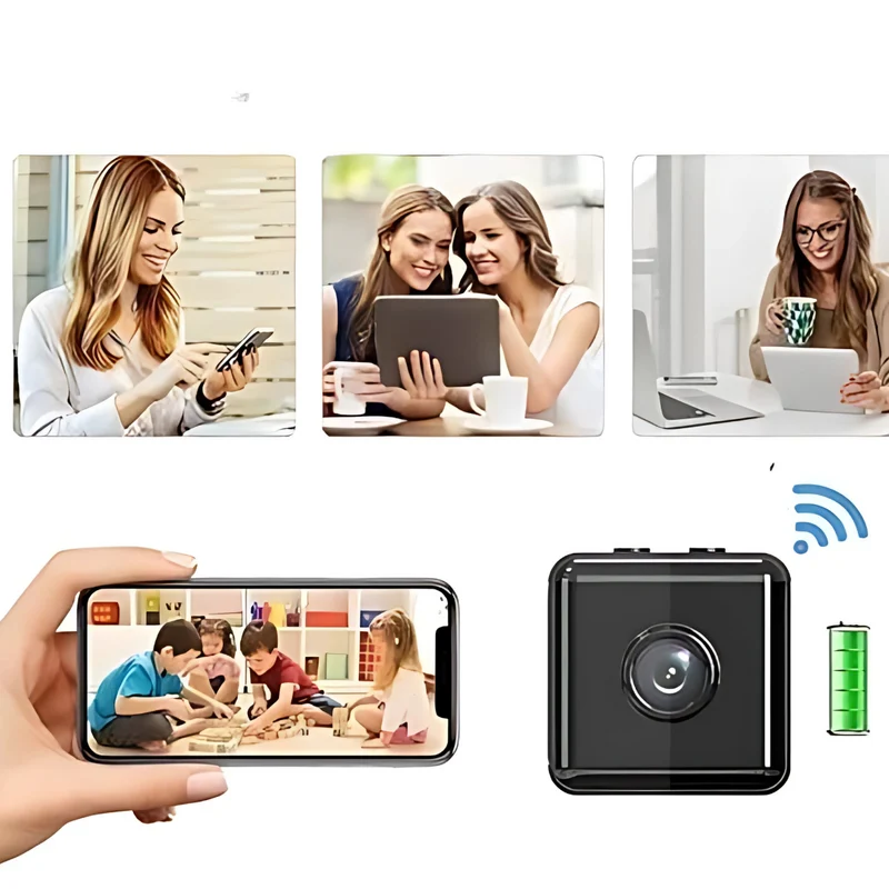 WLAN Innenkamera Mini Full HD kabellos
