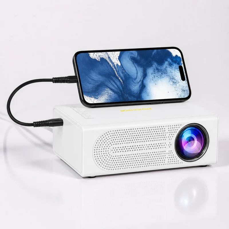 Mini Projektor Heimkino Weltmeisterschaft Streaming Spielen