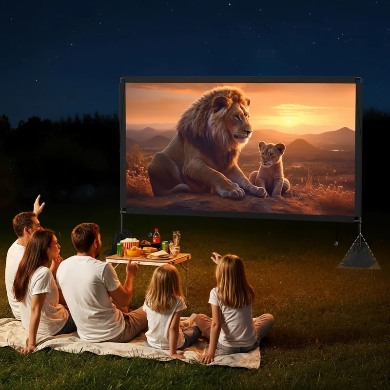 Projektor Leinwand Weltmeisterschaft Tragbare Outdoor Leinwand