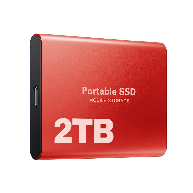 Externe SSD Tragbar USB-C Hochgeschwindigkeit