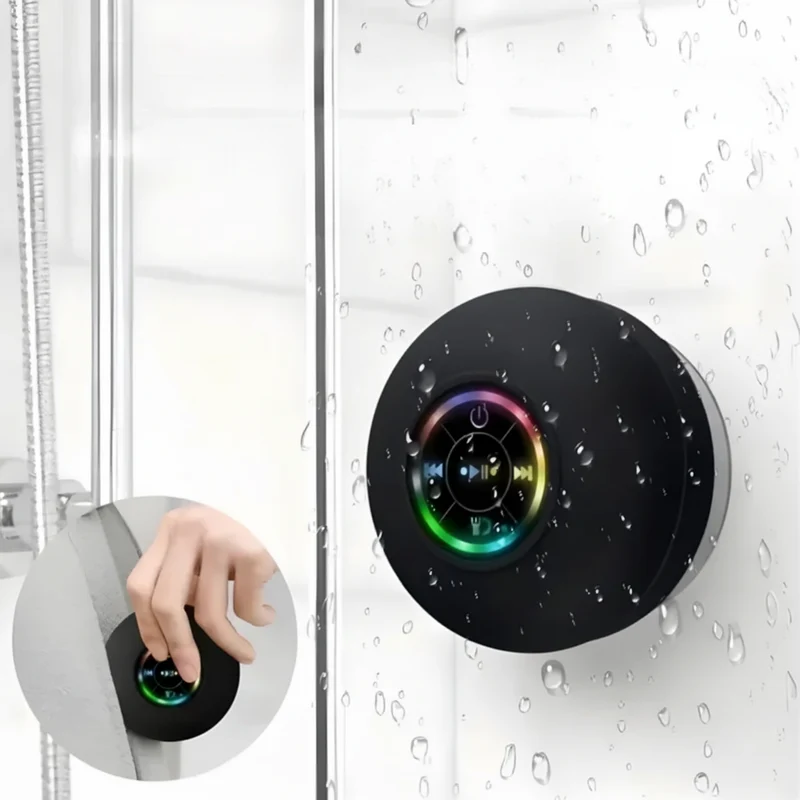 Lautsprecher Wasserdicht Bluetooth Tragbar Dusche Bad Audio