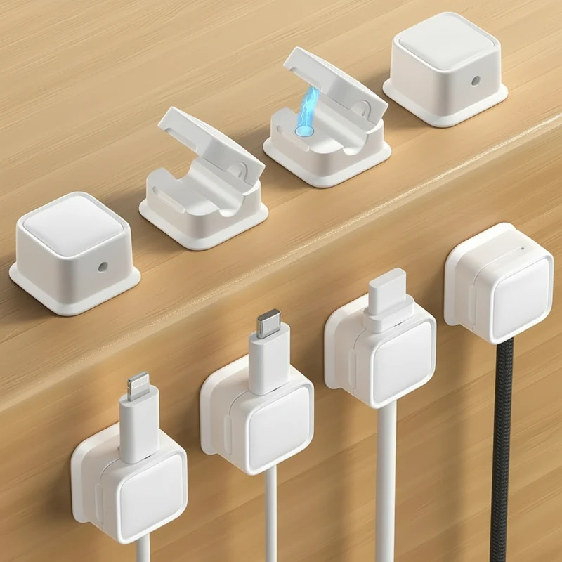Magnetische Clips Kabelhalter Tragbar Kabel Organizer