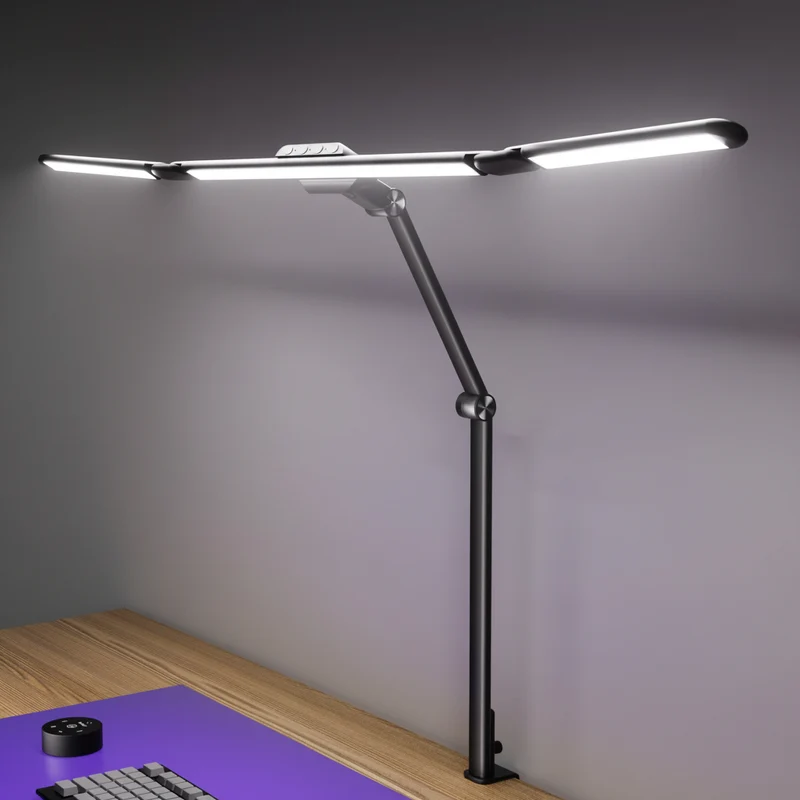 Monitor Lichtleiste Faltbar Dual Bildschirm Schreibtisch Lampe