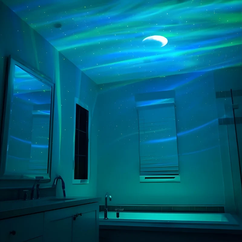LED Projektor Sternenhimmel Licht Aurora Raumbeleuchtung