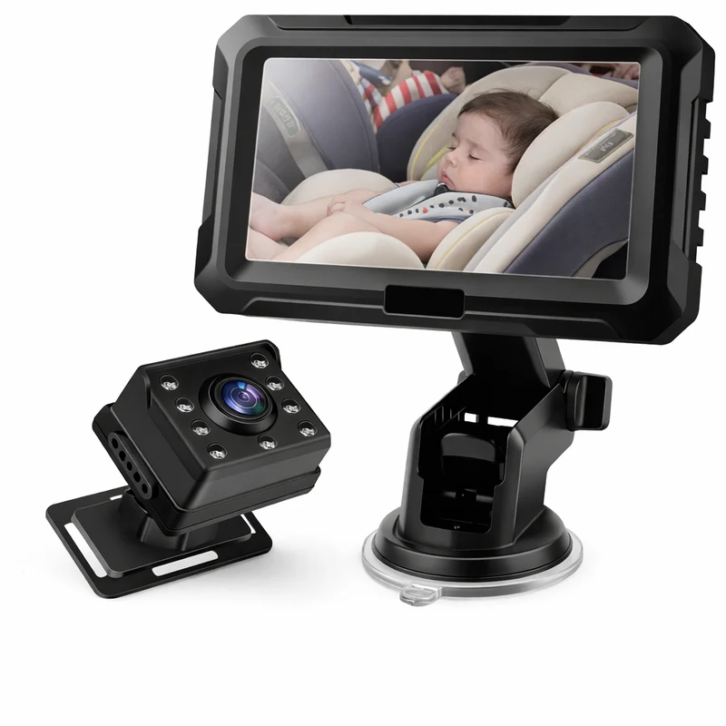 Baby Autokamera Monitor HD Rücksitzüberwachung Sicherheit
