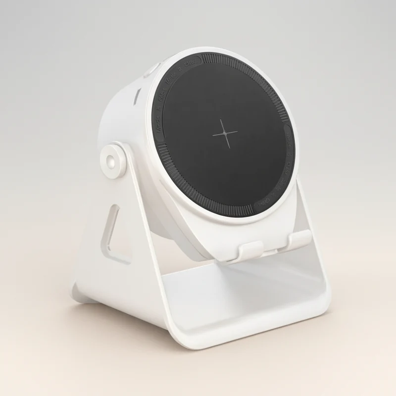 Bluetooth Lautsprecher Induktionslautsprecher Handyhalter LED Licht