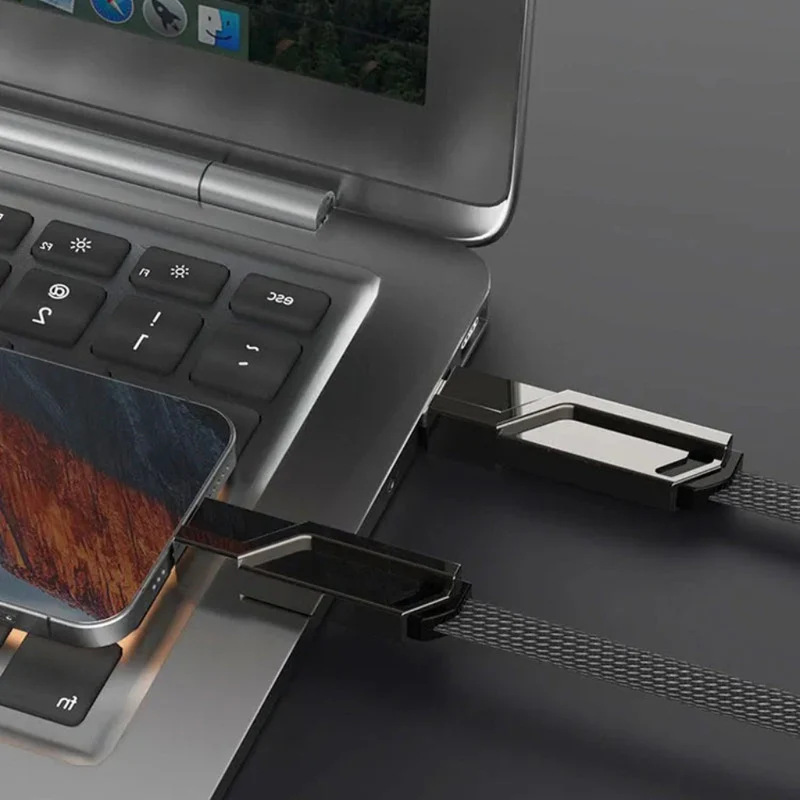 Ladekabel Multi USB Typ C Lightning Schnellladen Datenkabel