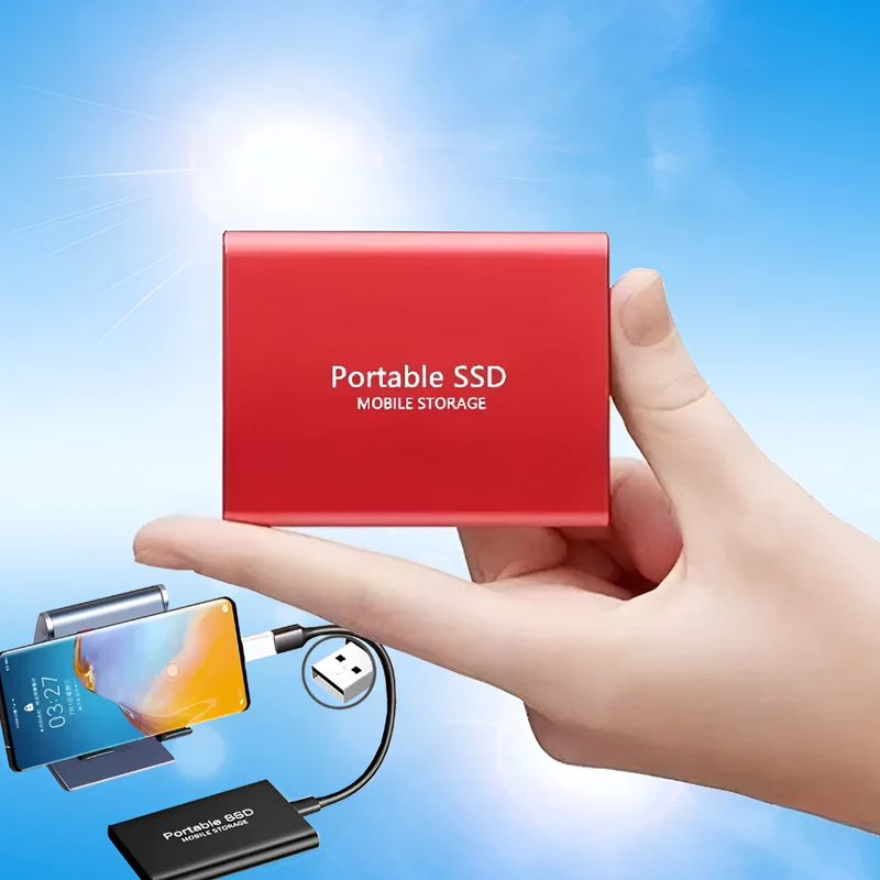SSD Extern Tragbar Schnell Aluminium Speichergerät