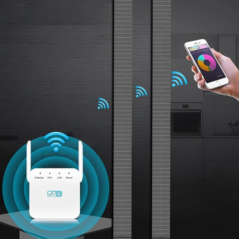 WLAN Repeater Signalverstärker Stabiles Langstrecken Netzwerkgerät