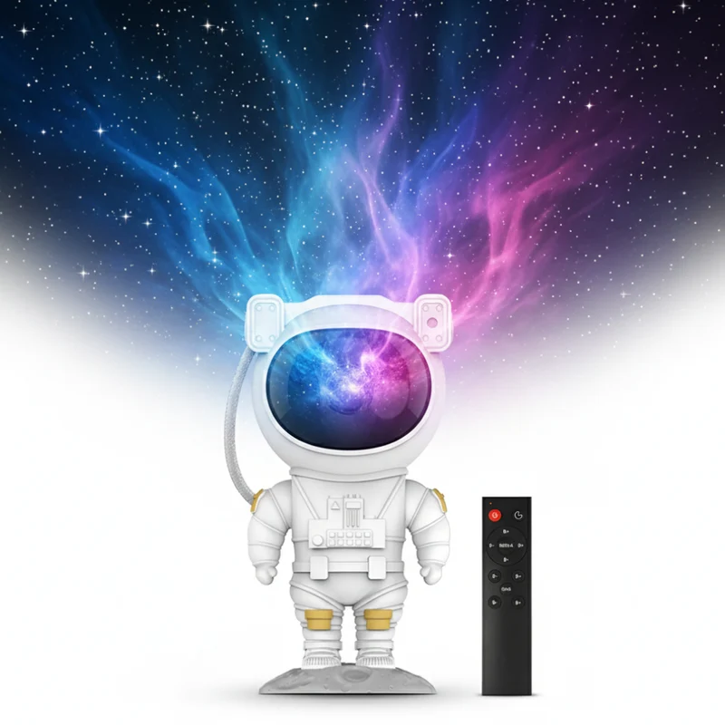 Sternenhimmel Projektor Astronaut LED Nachtlicht Fernbedienung