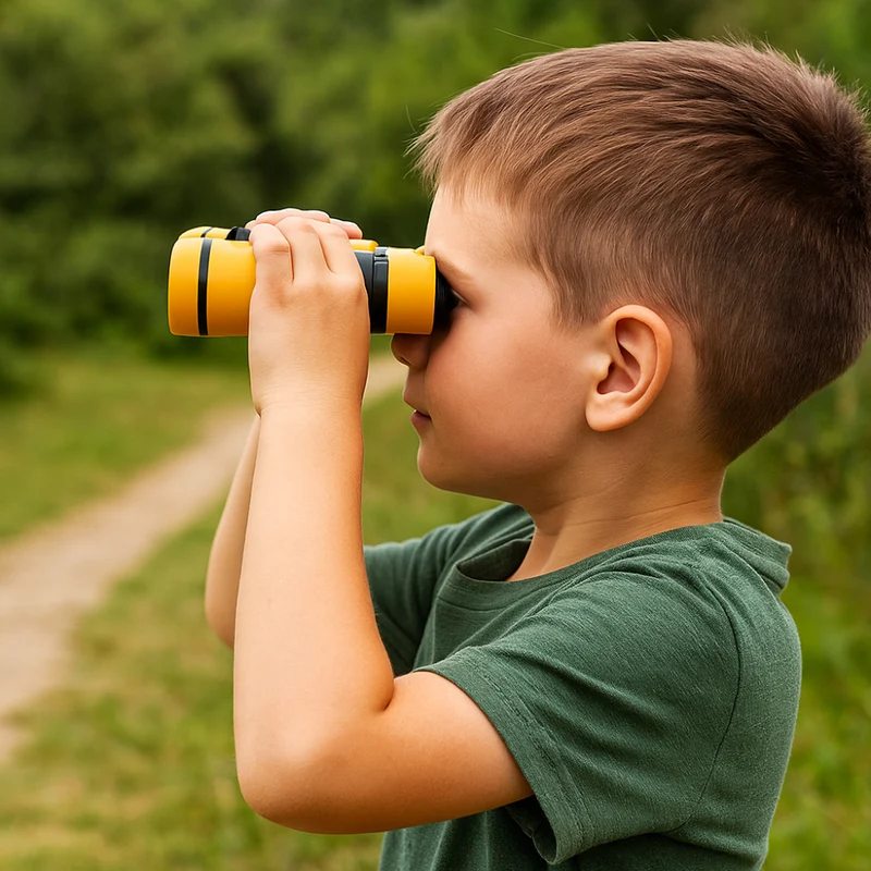 Kinder Spielzeug Fernglas 4x30mm für Outdoor Abenteuer und Natur
