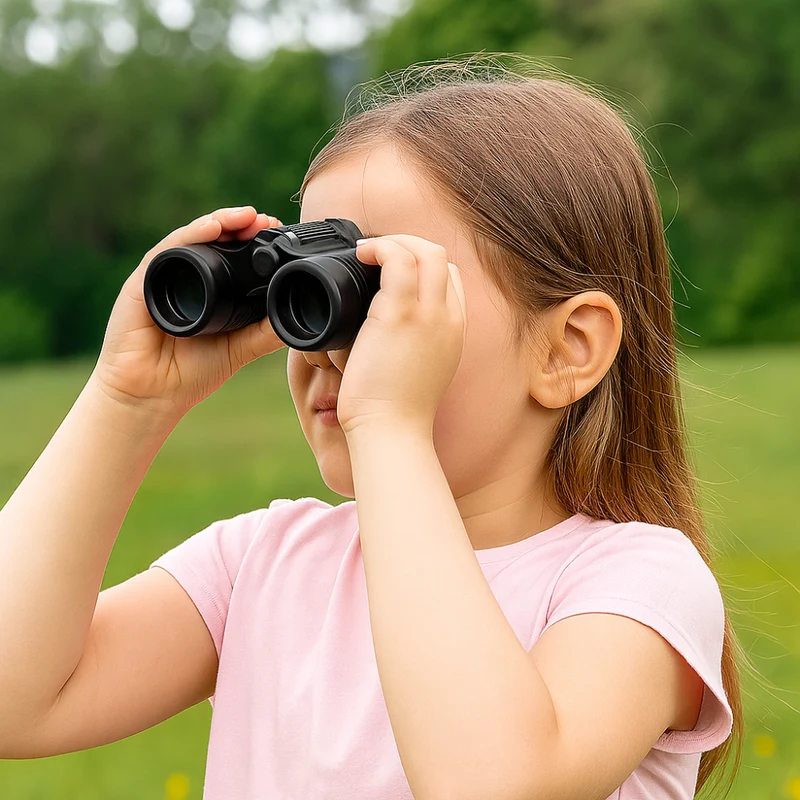 Kinder Spielzeug Fernglas 4x30mm für Outdoor Abenteuer und Natur