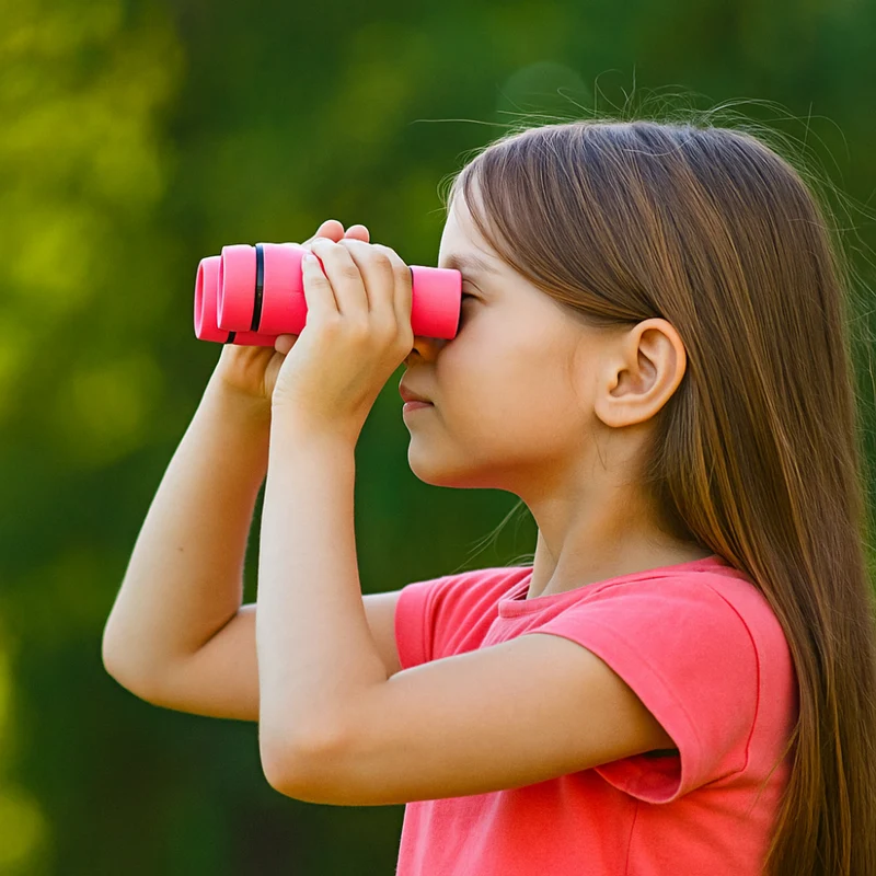 Kinder Spielzeug Fernglas 4x30mm für Outdoor Abenteuer und Natur