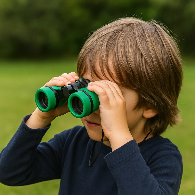 Kinder Spielzeug Fernglas 4x30mm für Outdoor Abenteuer und Natur