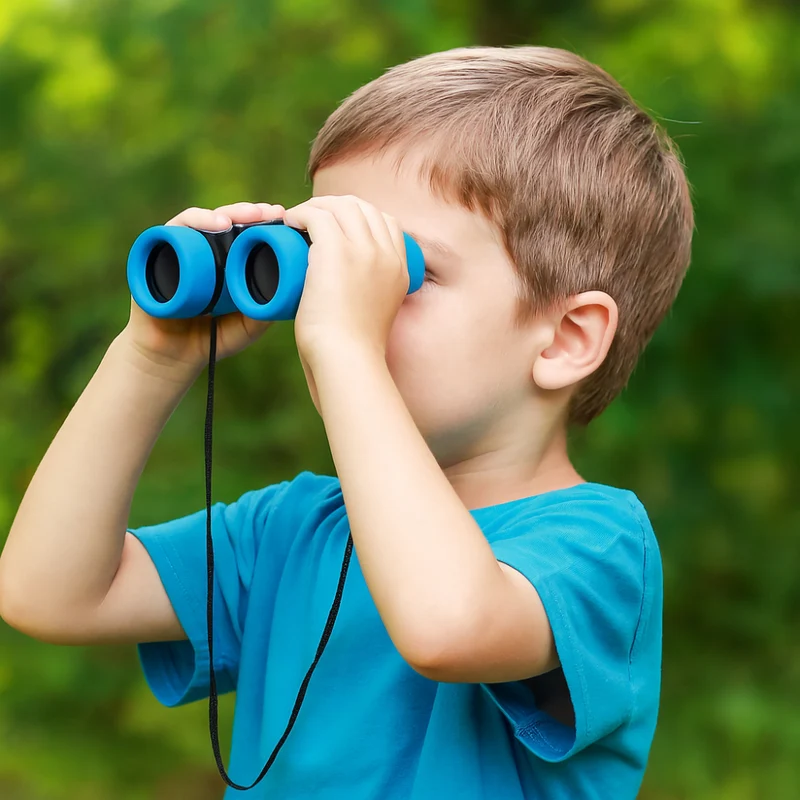 Kinder Spielzeug Fernglas 4x30mm für Outdoor Abenteuer und Natur