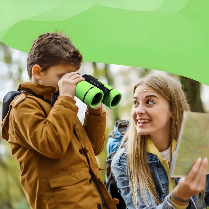 Kinder Spielzeug Fernglas 4x30mm für Outdoor Abenteuer und Natur