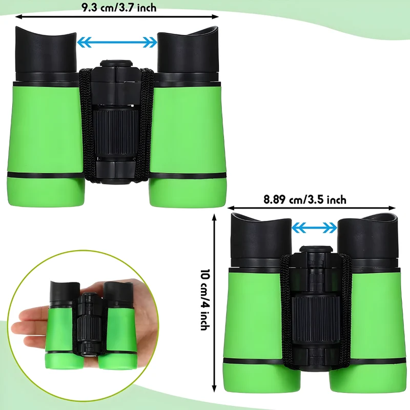 Kinder Spielzeug Fernglas 4x30mm für Outdoor Abenteuer und Natur