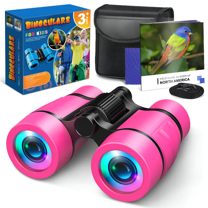 Kinder Spielzeug Fernglas 6x Vergrößerung Outdoor Blau Robust
