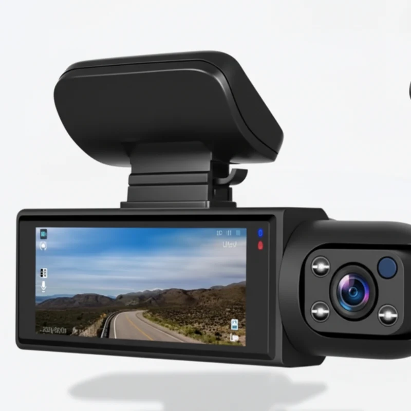 Dashcam 3 Kanal Full HD Autokamera mit Rückfahrkamera Nachtsicht