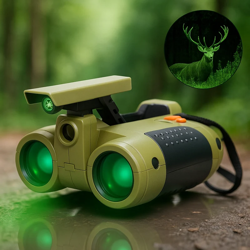 Fernglas Kinder Nachtsicht Robust Abenteuer Spiel