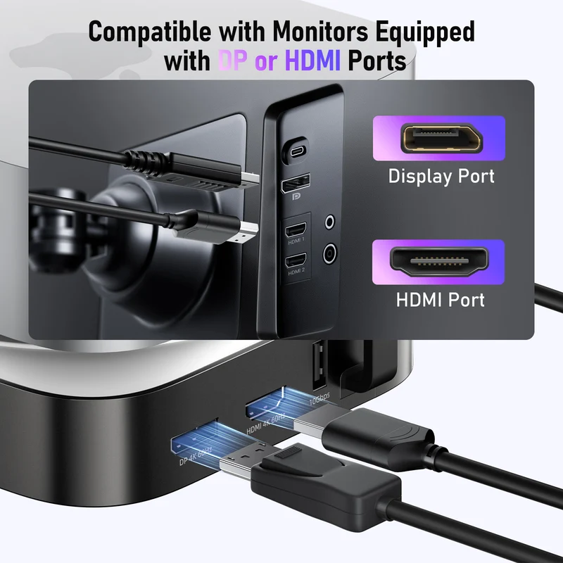 Lemorele TC800 9-in-1 Mac mini M4 docking station features an M.2 NVMe SSD slot, supports triple-screen 4K 60Hz display, and is compatible with Mac mini M4/M4 Pro.